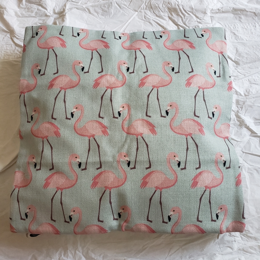 Flamingo Cushion pillow cover NEW